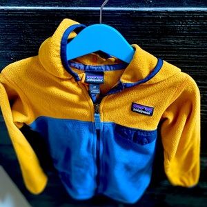 Patagonia 4T Micro D Snap-T up fleece jacket